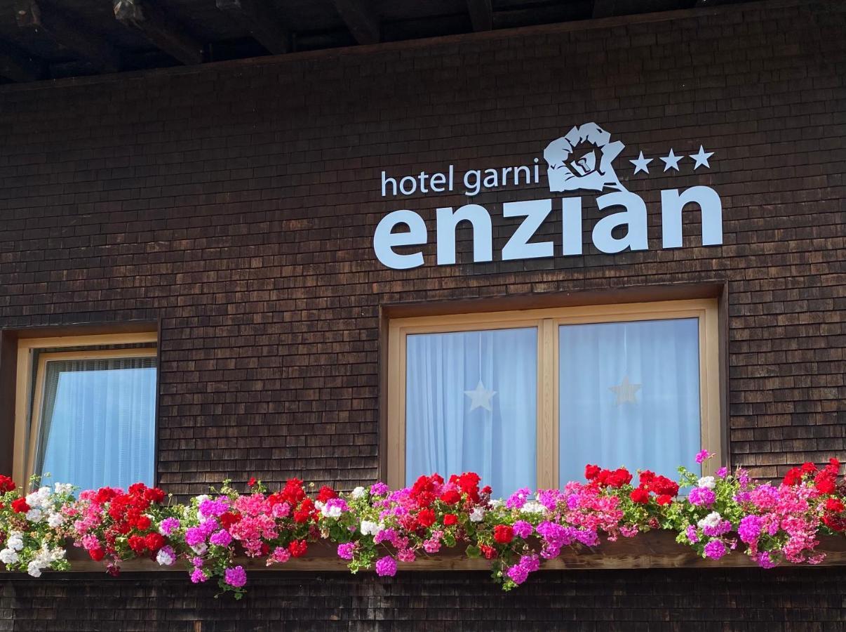 Hotel Garni Enzian ดามุลส์ ภายนอก รูปภาพ